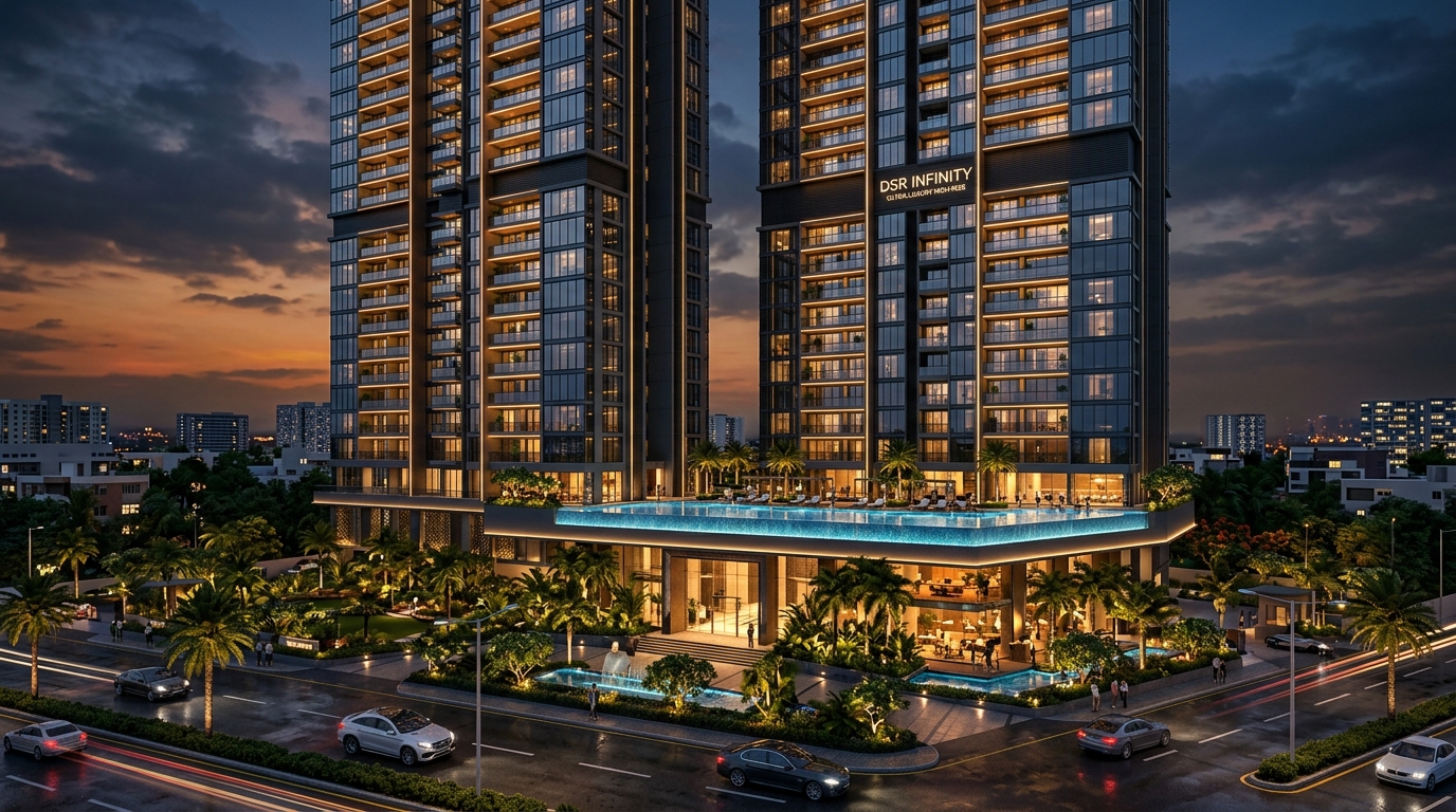 DSR Infinity Architectural Render Illustration